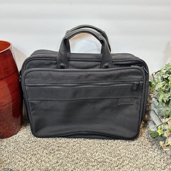 Briggs & Riley X Wilsons Work Large Expandable Laptop Briefcase Carry On - Picture 1 of 13
